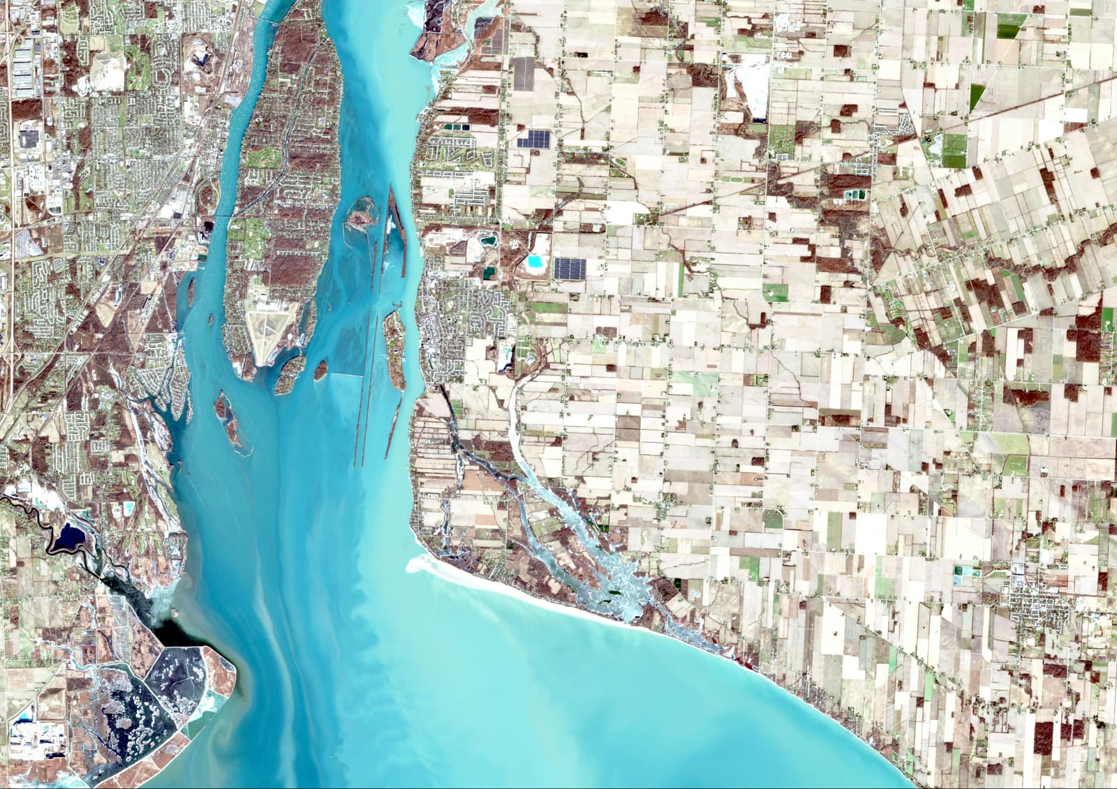 Geospatial map and spatial analysis