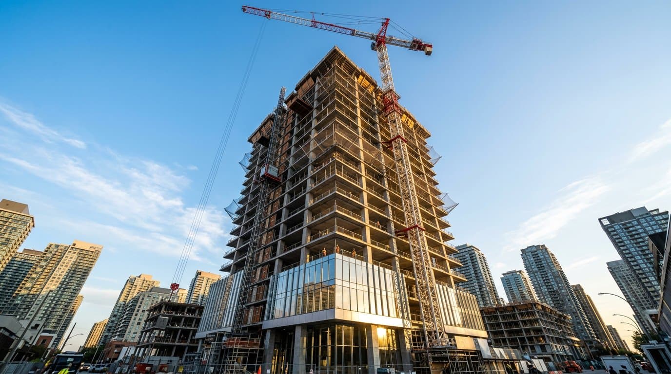 Civil construction site