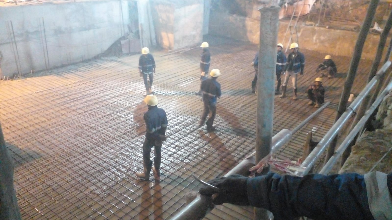 Industrial construction field work